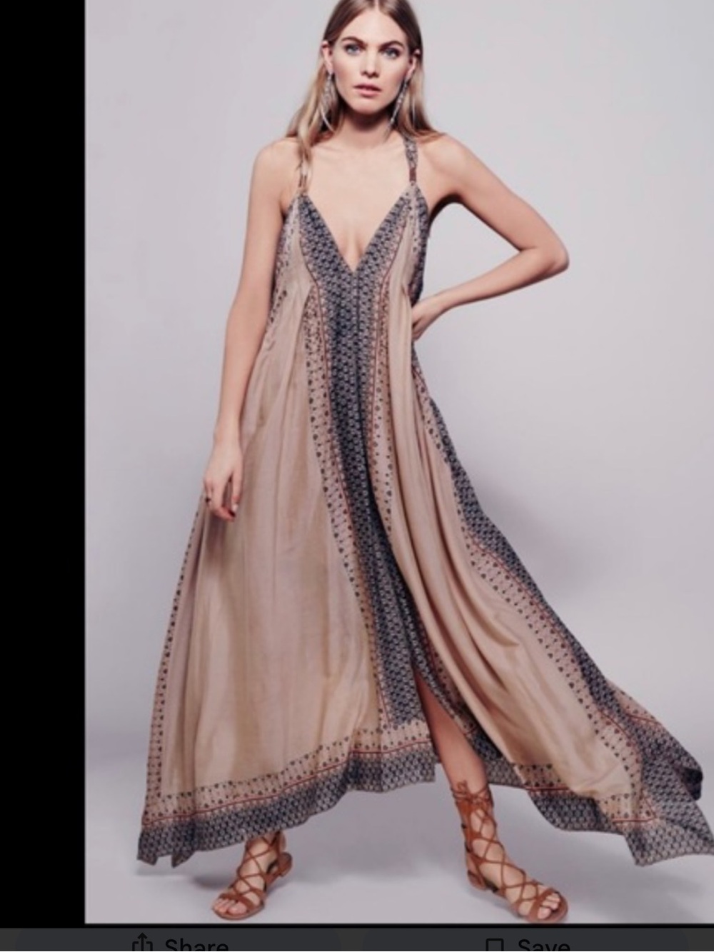 Free People Merida Printed Maxi